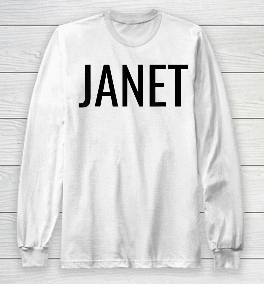 Janet Long Sleeve T-Shirt
