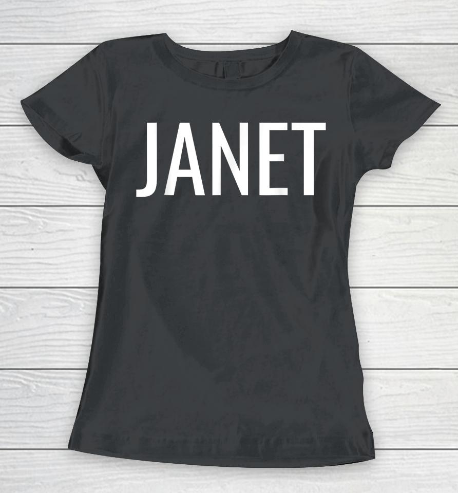 Janet Women T-Shirt