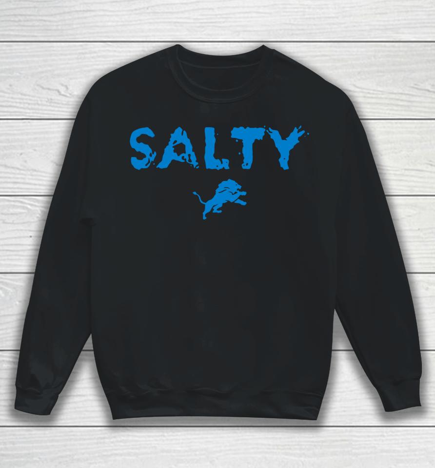Jared Goff Detroit Lions Salty Sweatshirt