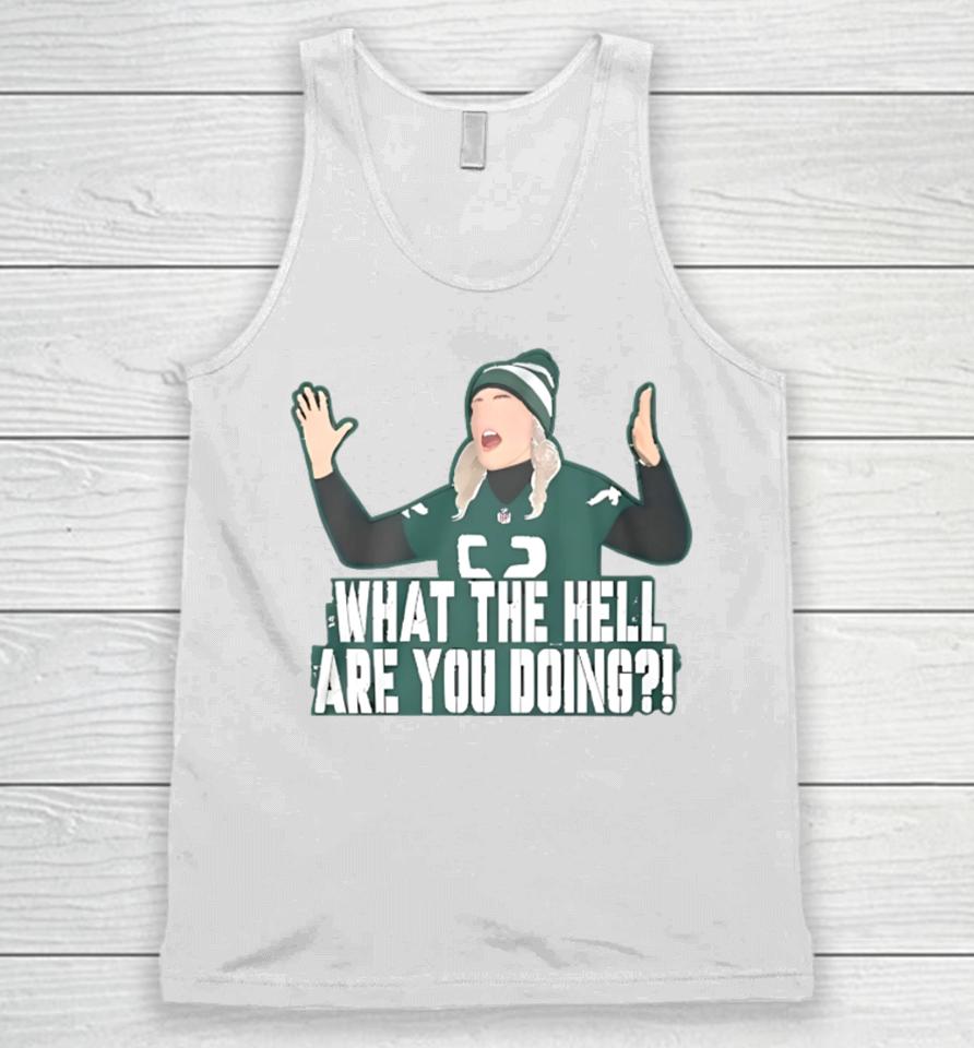 Jasmine Jones What The Hell Are You Doing Unisex Tank Top
