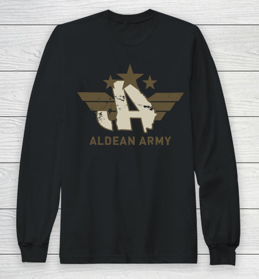 Jason Aldean Army Deluxe Long Sleeve T-Shirt