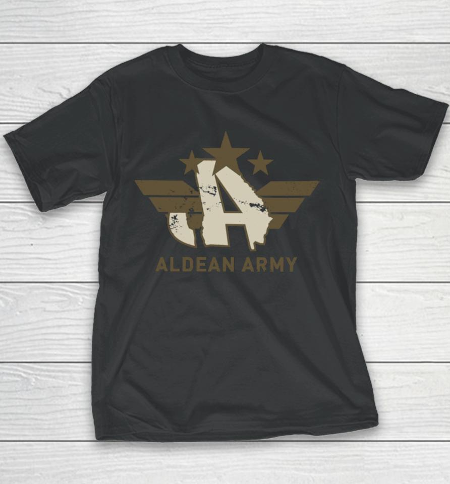 Jason Aldean Army Deluxe Youth T-Shirt