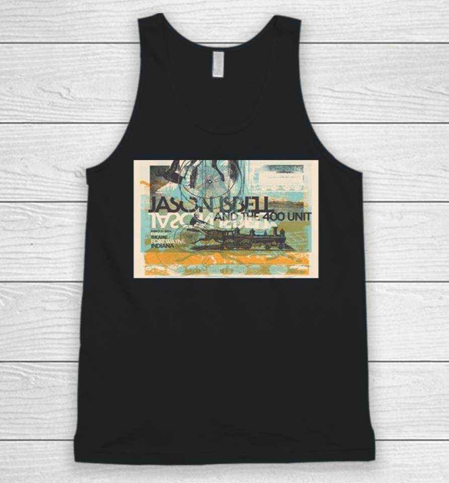 Jason Isbell And The 400 Unit 8 March Embassy Theatre 2024 Unisex Tank Top