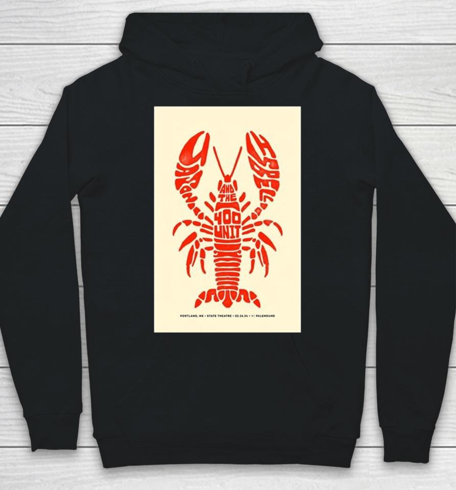 Jason Isbell And The 400 Unit Concert State Theatre Portland Me February 26, 2024 Hoodie