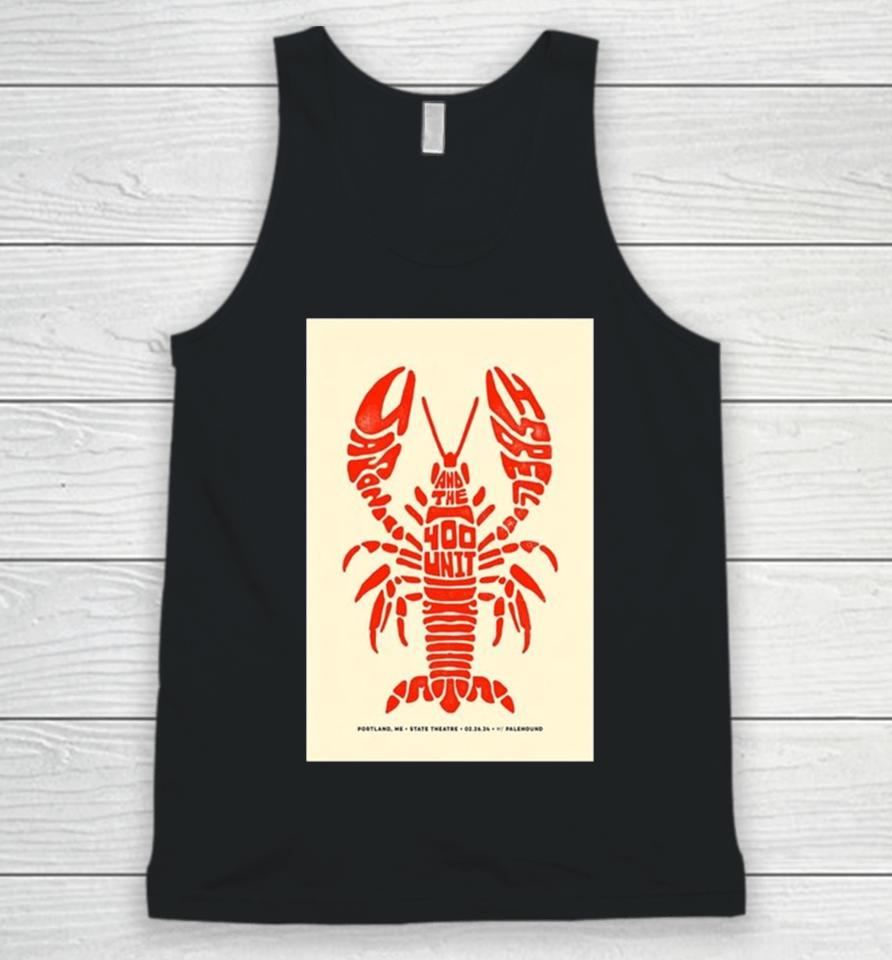 Jason Isbell And The 400 Unit Concert State Theatre Portland Me February 26, 2024 Unisex Tank Top