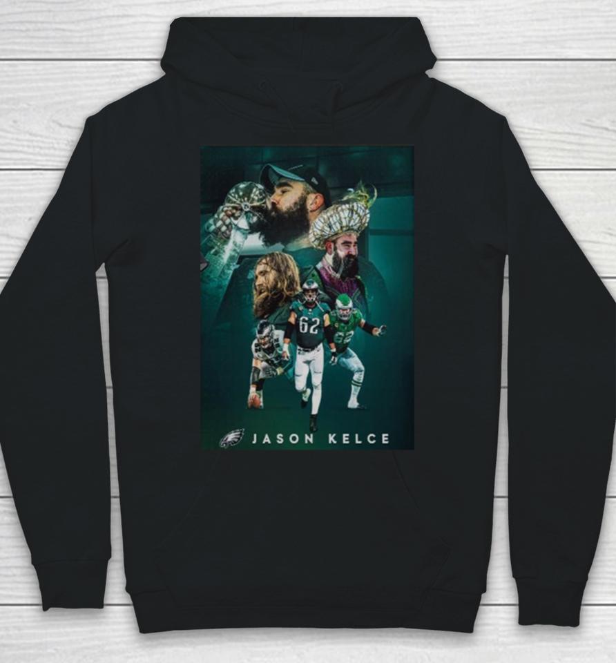 Jason Kelce Announces Retirement The Greatest To Ever Do It An Incredible Nfl Career Philadelphia Eagles Hoodie