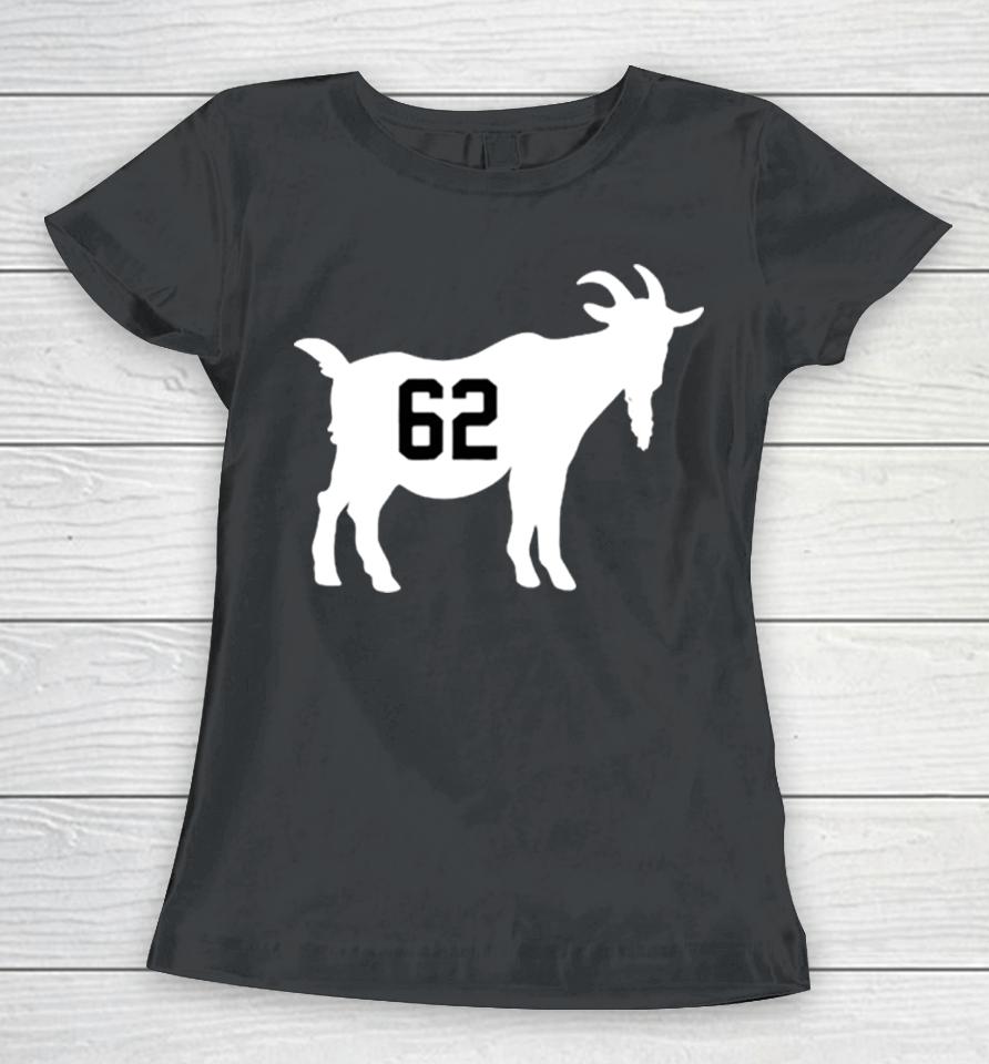 Jason Kelce Goat 62 Philadelphia Eagles Women T-Shirt
