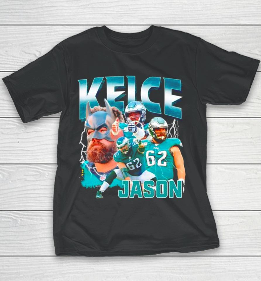 Jason Kelce Team Sport Legend Philadelphia Eagles Football Youth T-Shirt