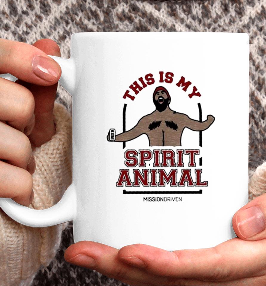 Jason Kelce This Is My Spirit Animal Coffee Mug