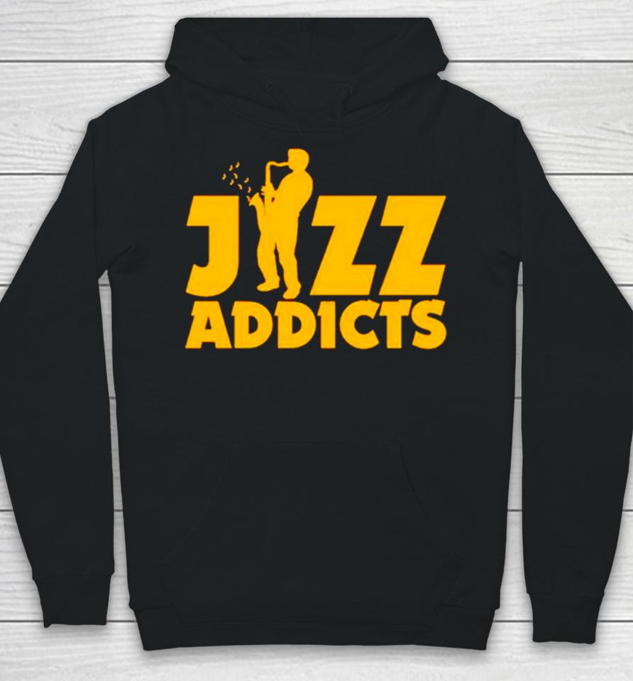 Jazz Addicts With Saxophone Hoodie