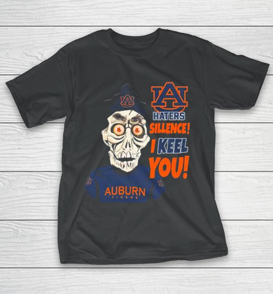 Jeff Dunham Auburn Tigers Haters Silence! I Keel You T-Shirt