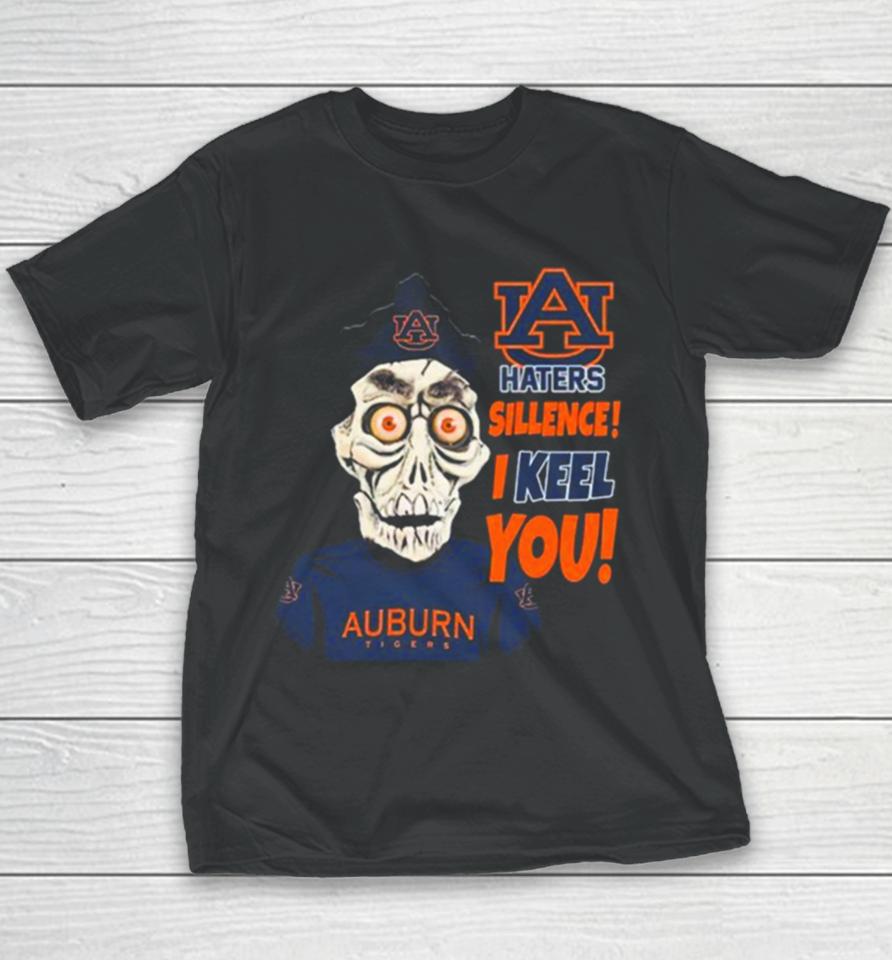 Jeff Dunham Auburn Tigers Haters Silence! I Keel You Youth T-Shirt