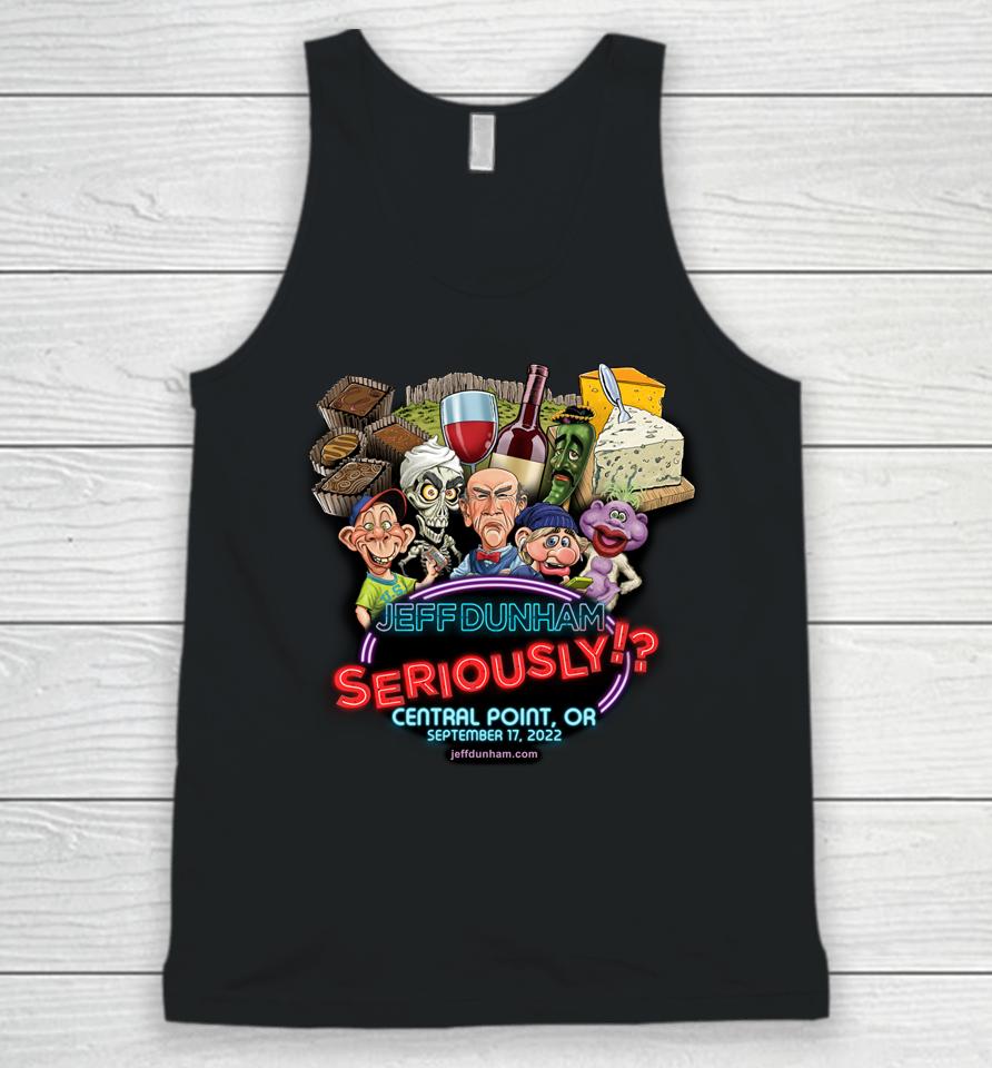 Jeff Dunham Central Point Or 2022 Unisex Tank Top
