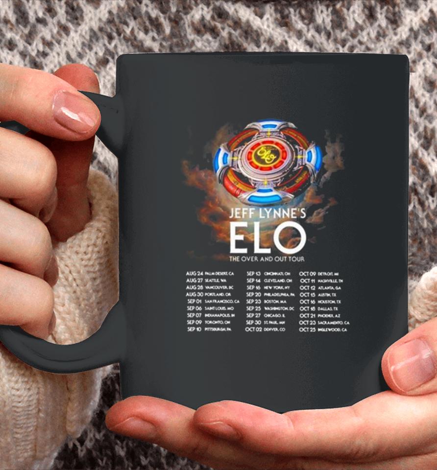 Jeff Lynne’s Electric Light Orchestra The Over And Our Tour 2024 Performance Schedule Coffee Mug