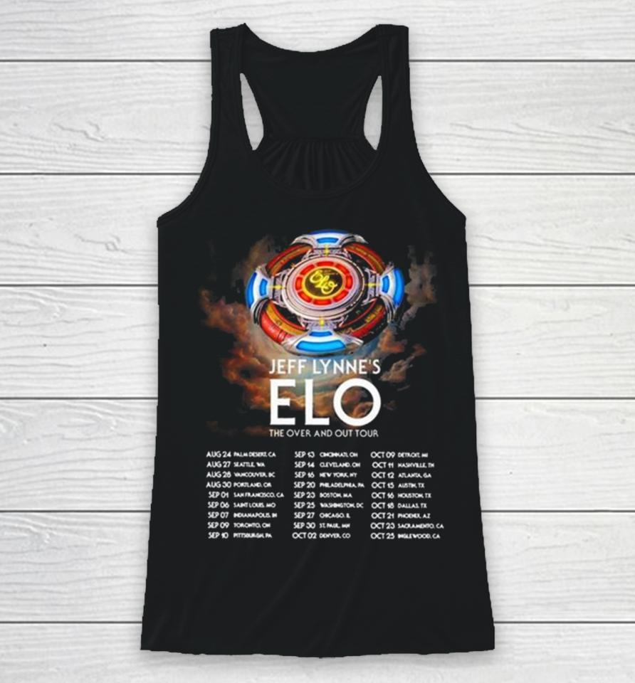 Jeff Lynne’s Electric Light Orchestra The Over And Our Tour 2024 Performance Schedule Racerback Tank