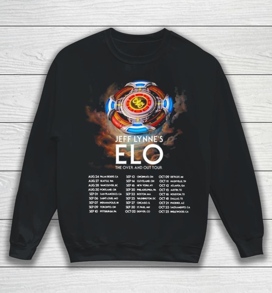 Jeff Lynne’s Electric Light Orchestra The Over And Our Tour 2024 Performance Schedule Sweatshirt