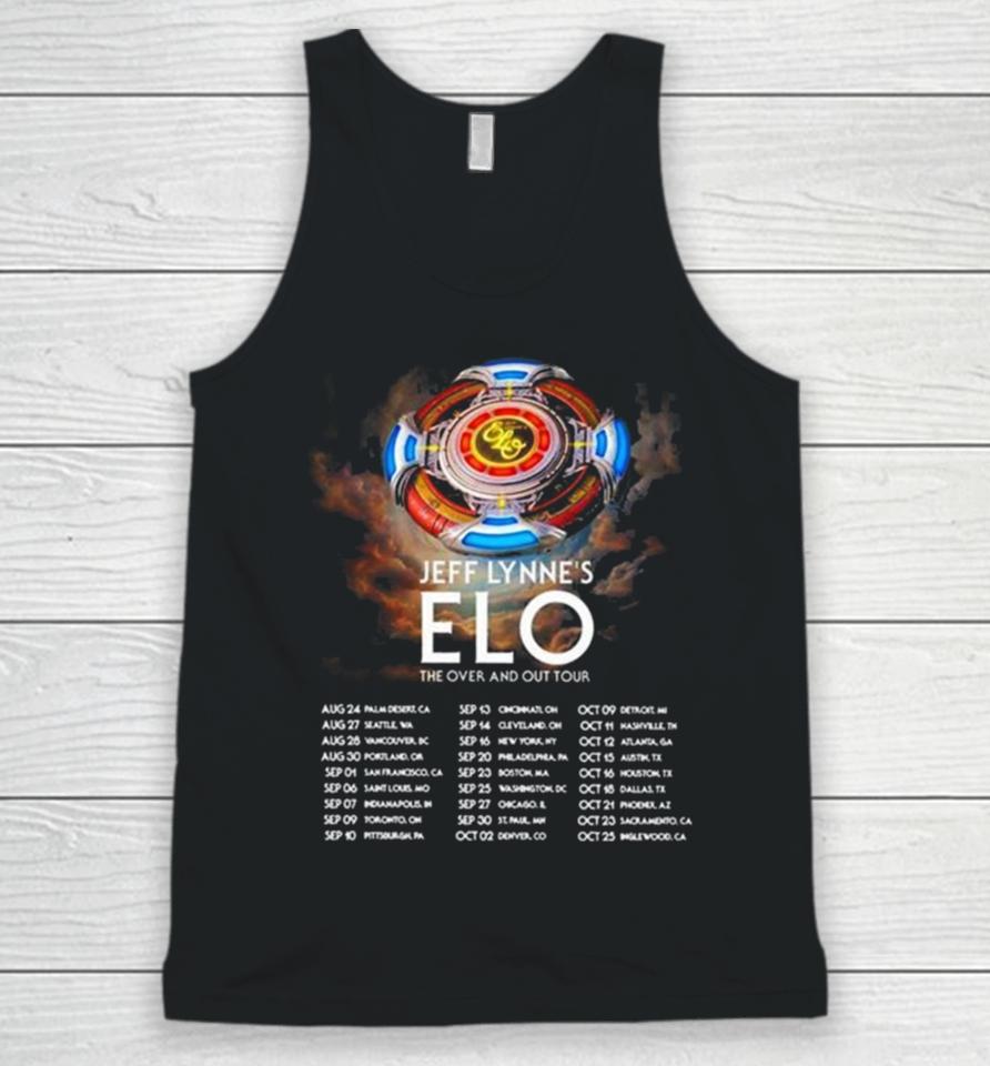 Jeff Lynne’s Electric Light Orchestra The Over And Our Tour 2024 Performance Schedule Unisex Tank Top