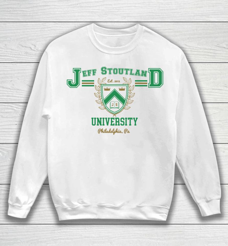 Jeff Stoutland University Philadelphia Pa Sweatshirt