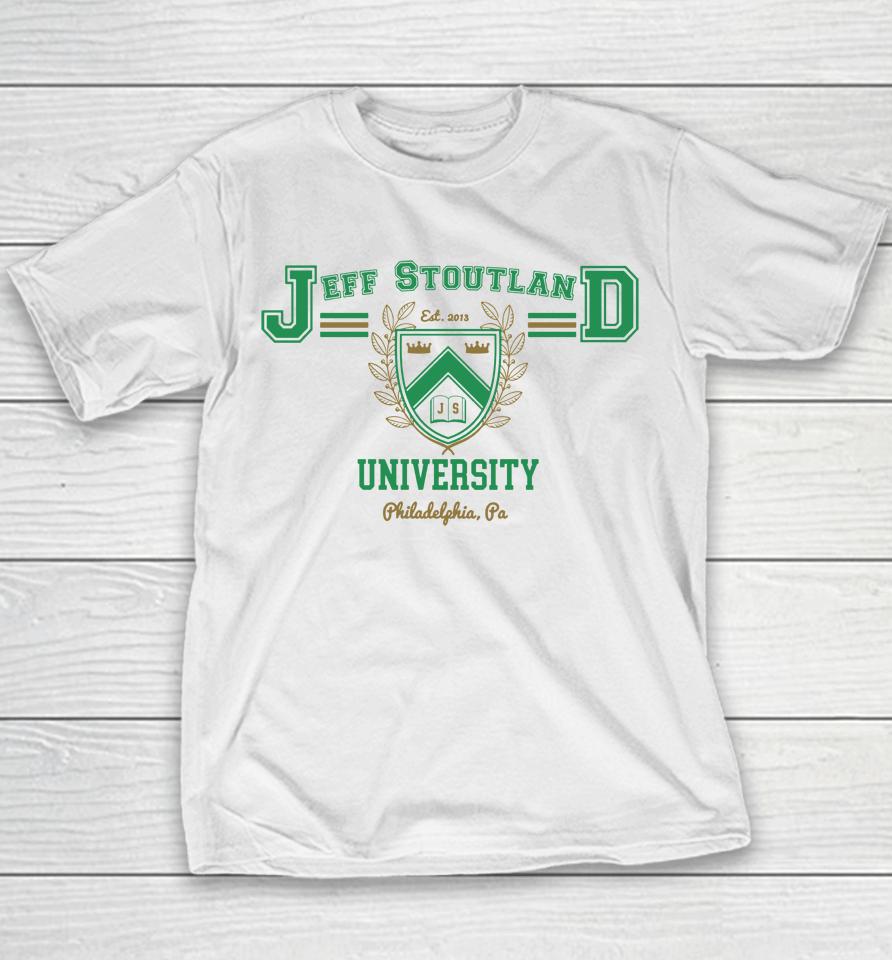 Jeff Stoutland University Philadelphia Youth T-Shirt