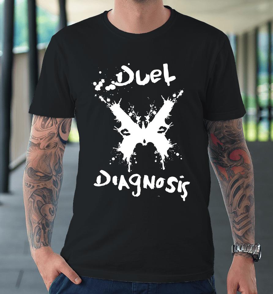Jeremy Corbell Duel Diagnosis Emblem Premium T-Shirt
