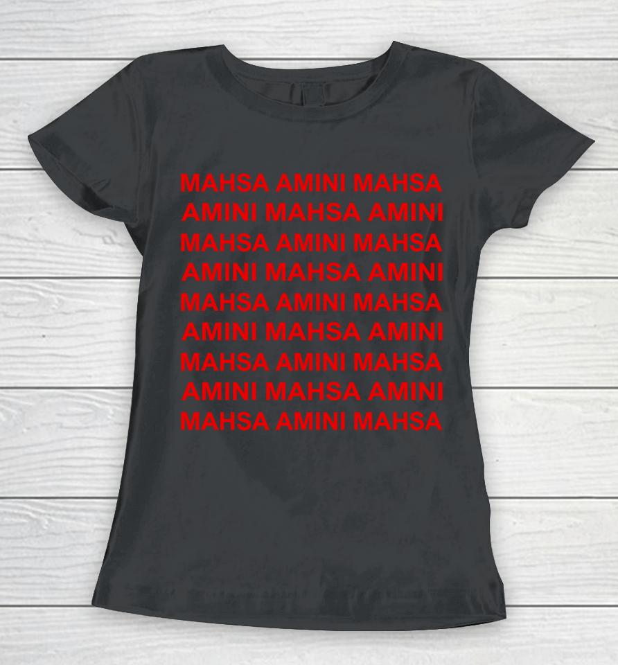Jessica Chastain Mahsa Amini Women T-Shirt