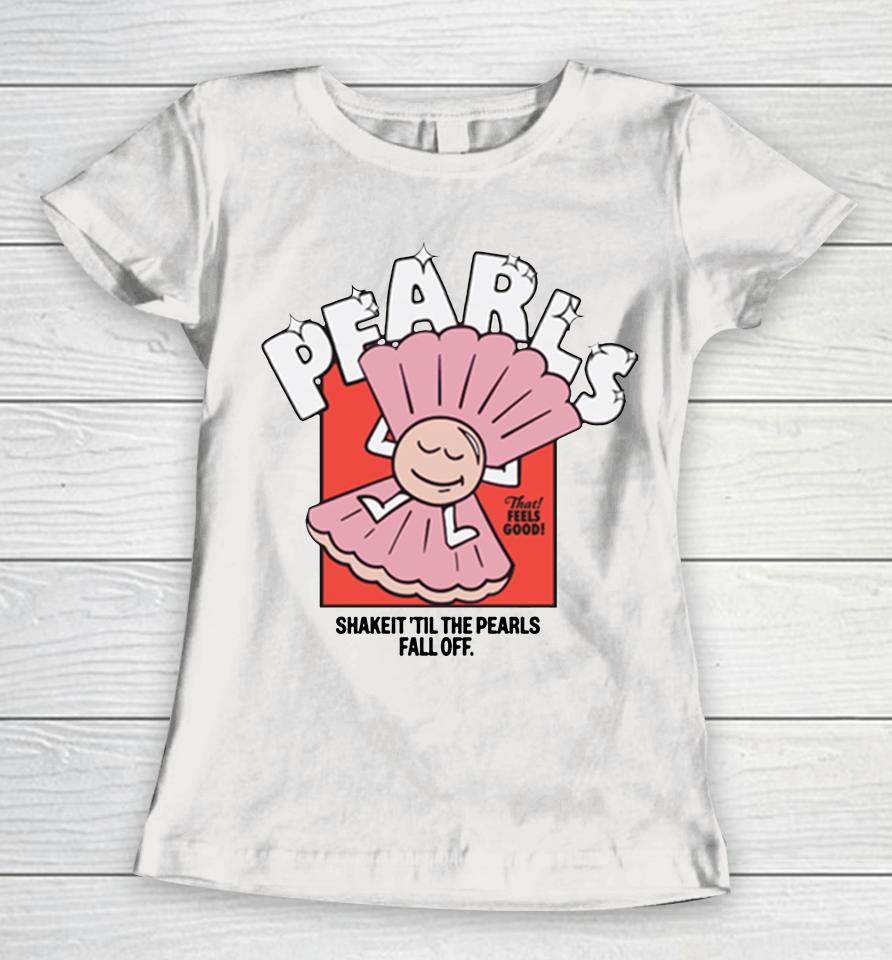 Jessieware Pearls Women T-Shirt