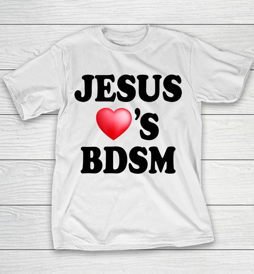 Jesus Heart's Bdsm Youth T-Shirt