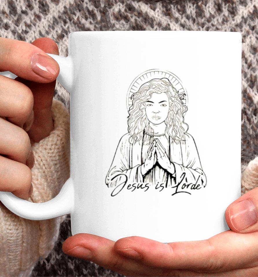 Jesus Is Lorde Coffee Mug
