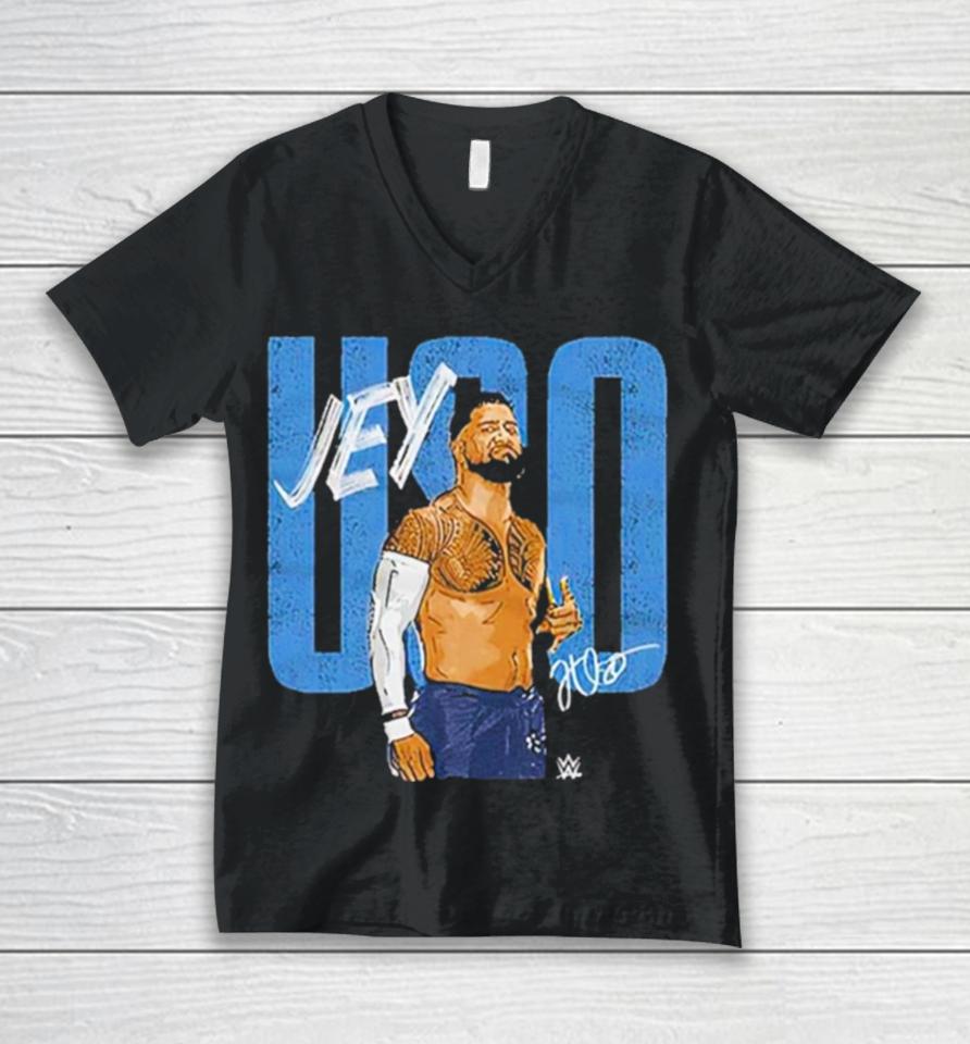 Jey Uso The Rock 500 Dollar Unisex V-Neck T-Shirt