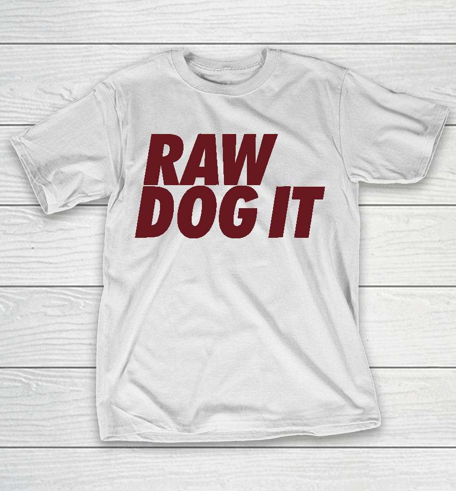 Jidion Merch Raw Dog It Grey T-Shirt
