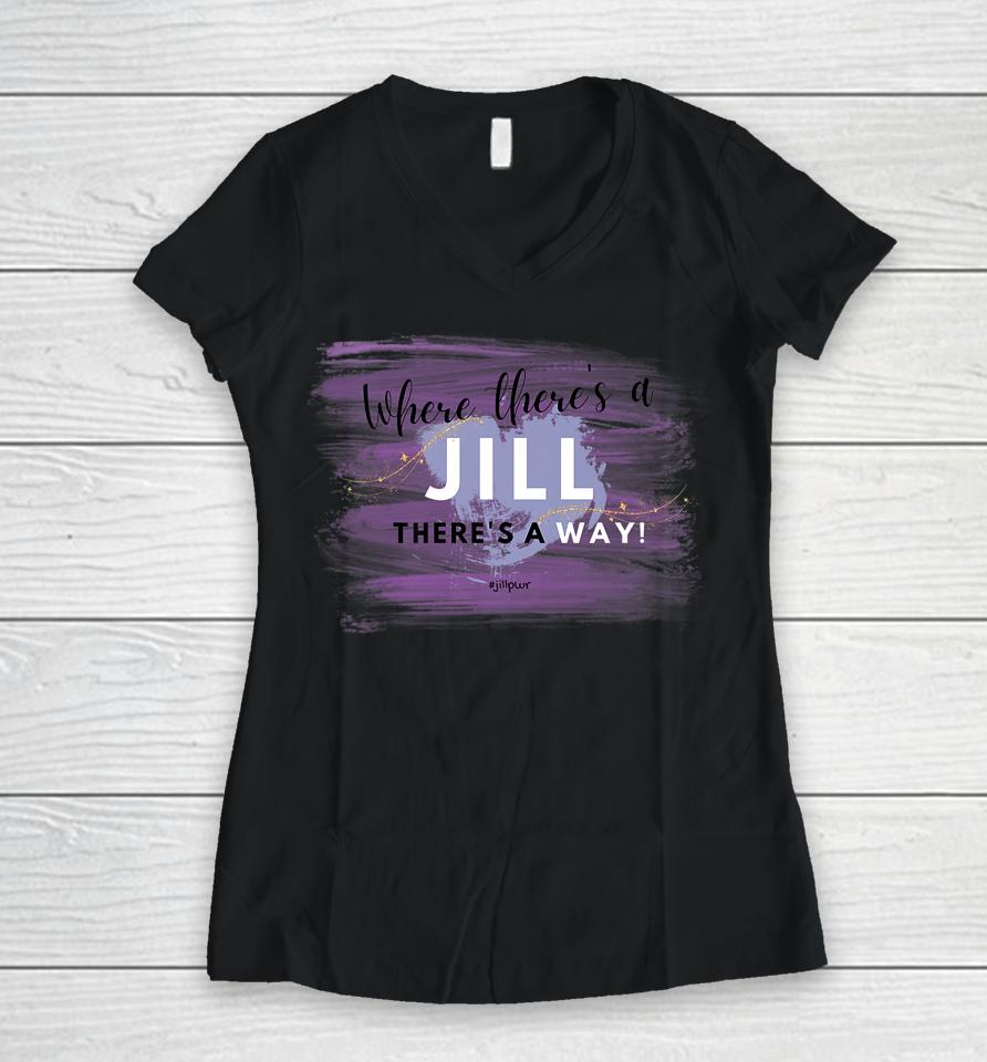 Jillpwr Women V-Neck T-Shirt