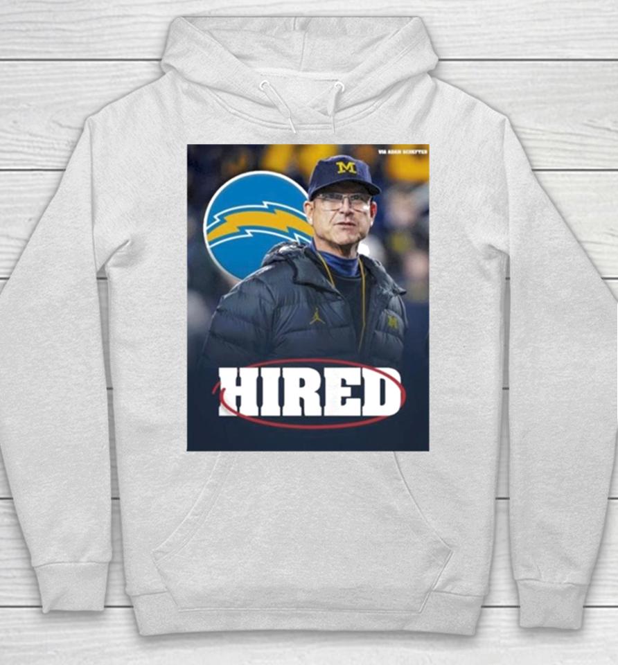 Jim Harbaugh Welcome To Los Angeles Chargers Hoodie