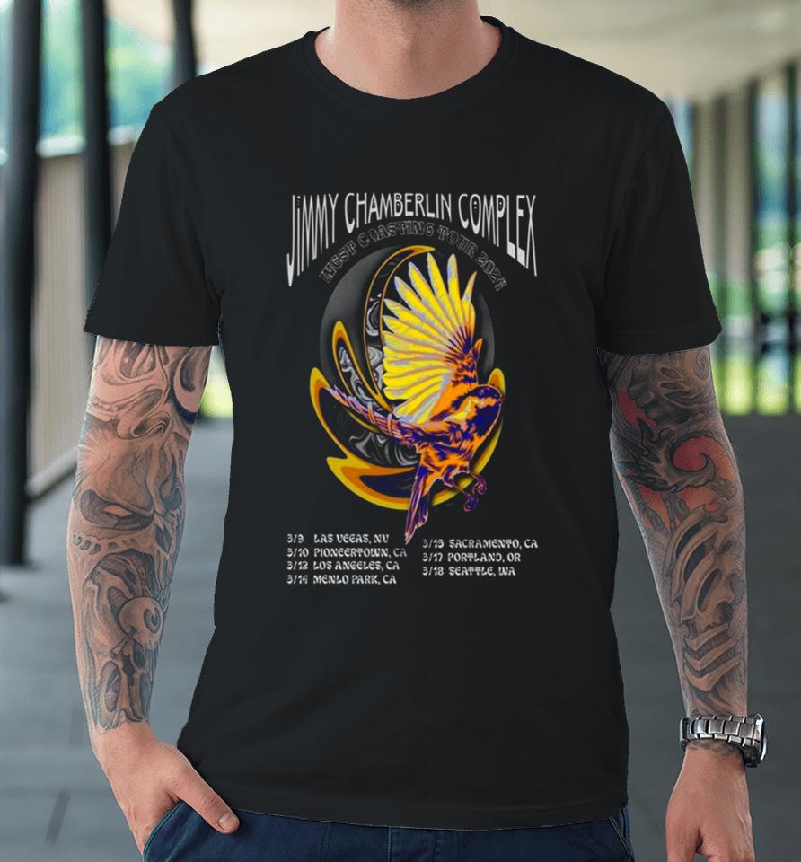 Jimmy Chamberlin Complex West Coasting Tour 2024 Premium T-Shirt
