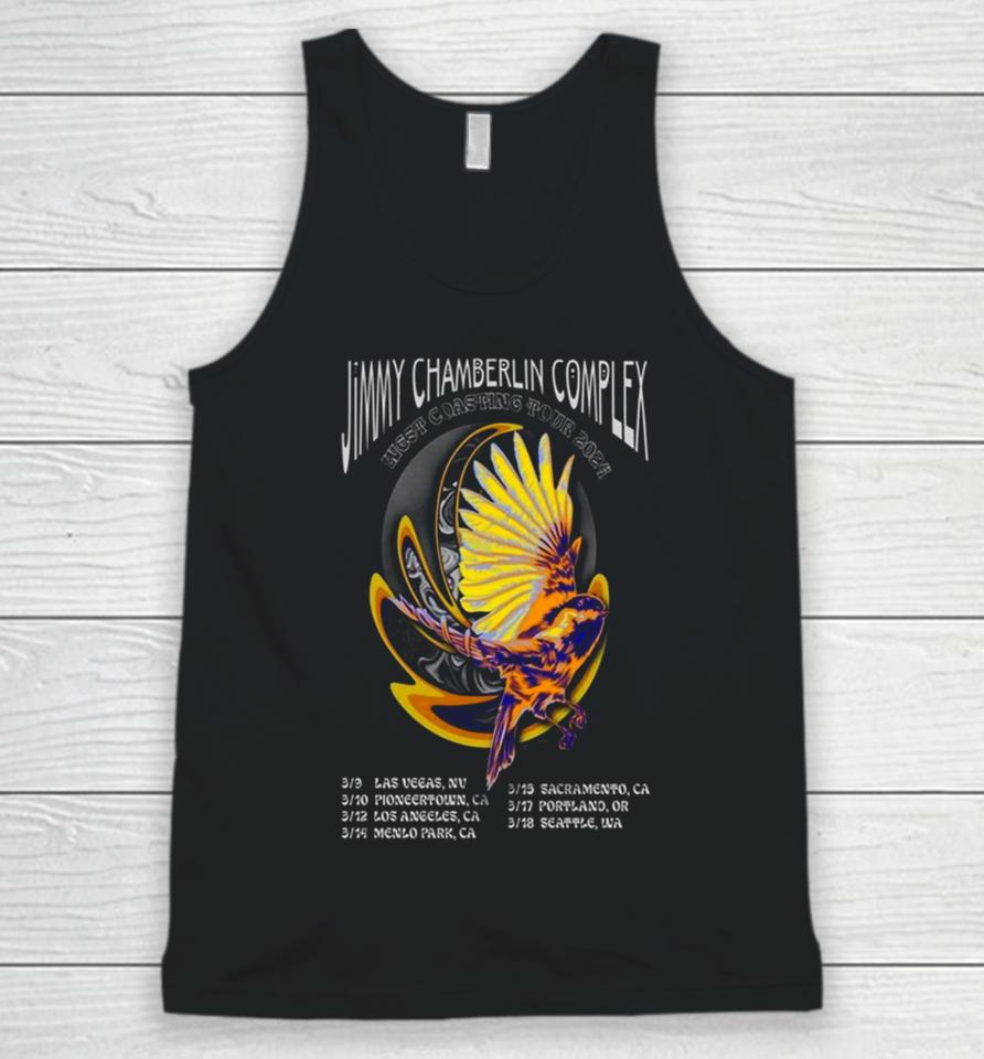 Jimmy Chamberlin Complex West Coasting Tour 2024 Unisex Tank Top