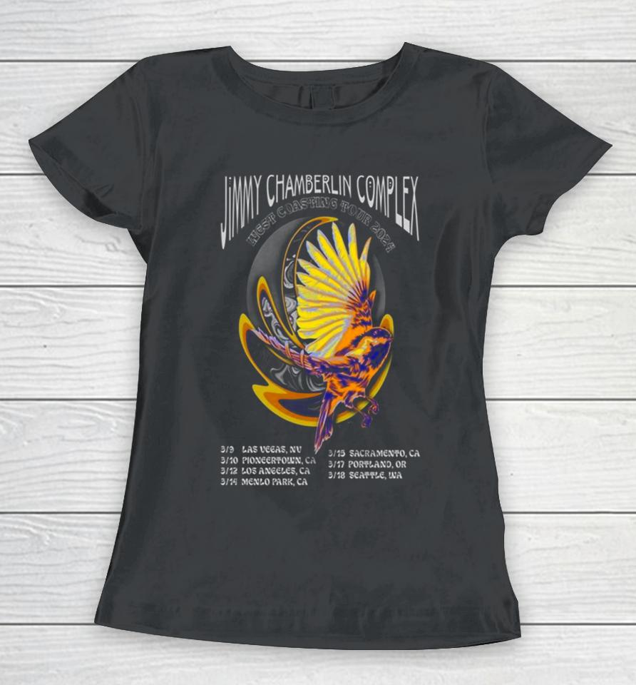 Jimmy Chamberlin Complex West Coasting Tour 2024 Women T-Shirt