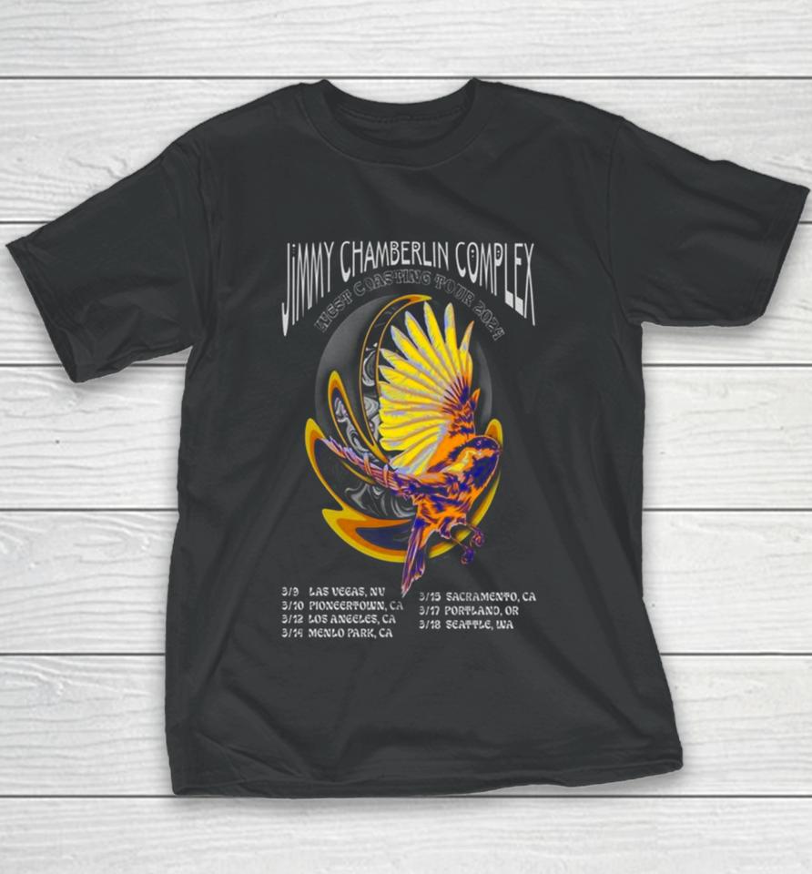 Jimmy Chamberlin Complex West Coasting Tour 2024 Youth T-Shirt