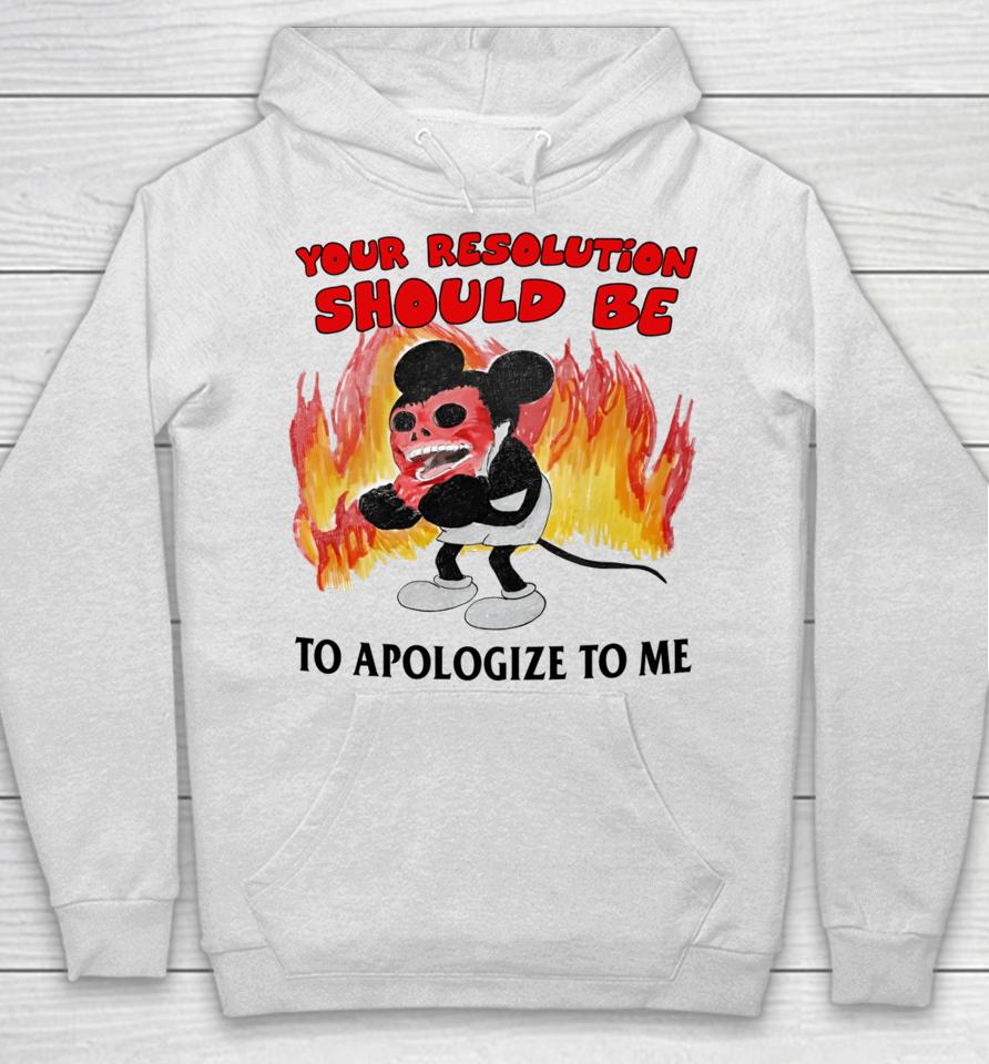 Jmcgg Your Solution Should Be To Apologize To Me Hoodie