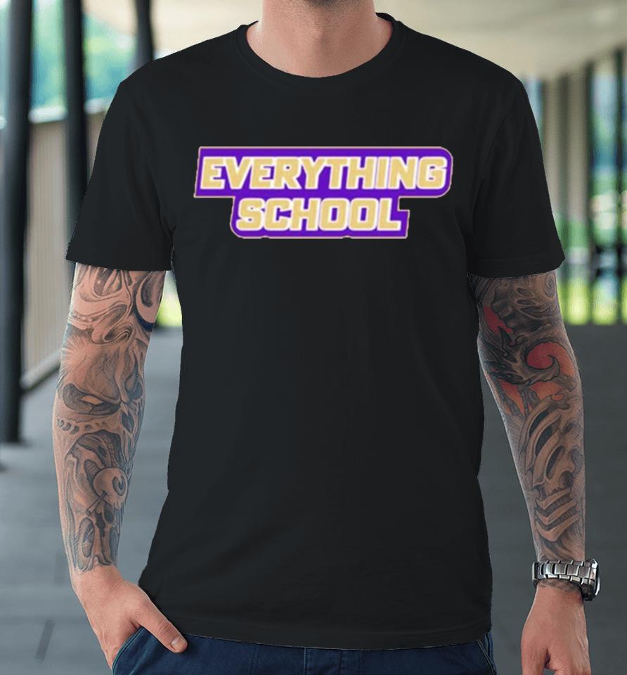 Jmu Basketball Everything School Premium T-Shirt
