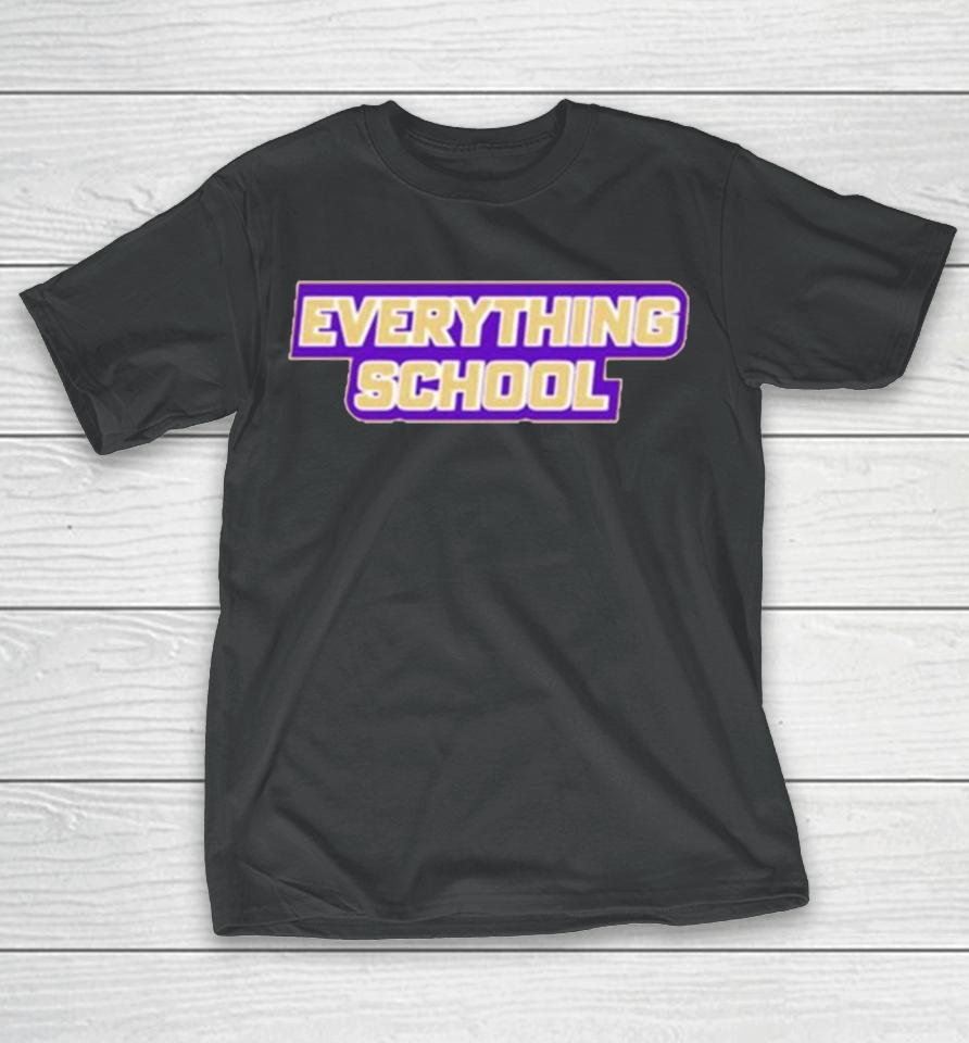 Jmu Basketball Everything School T-Shirt
