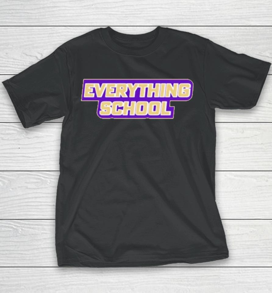 Jmu Basketball Everything School Youth T-Shirt