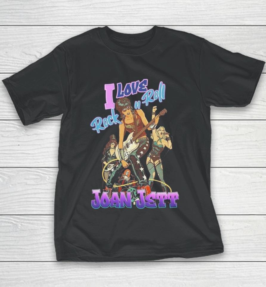 Joan Jett I Love Rock And Roll Christmas Youth T-Shirt