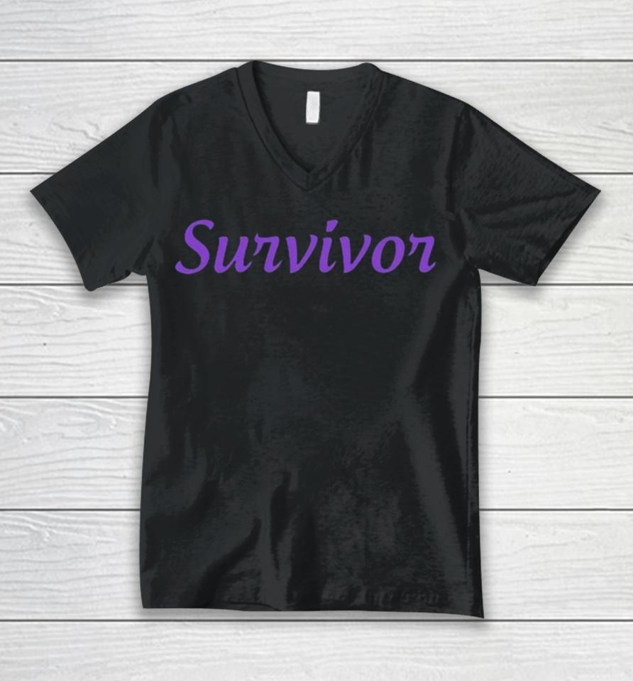 Jodi Arias Survivor Unisex V-Neck T-Shirt