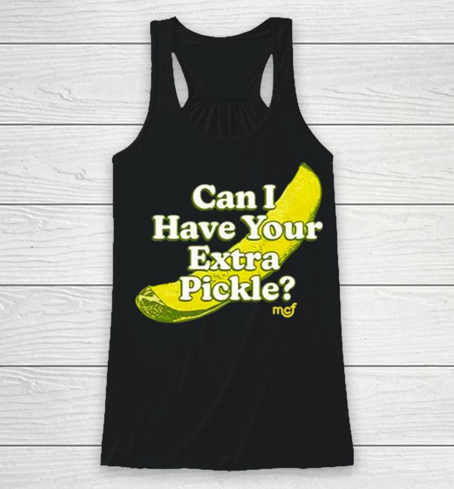 Joe Biden Ask Trump Can I Have Your Pickle Mcf Racerback Tank