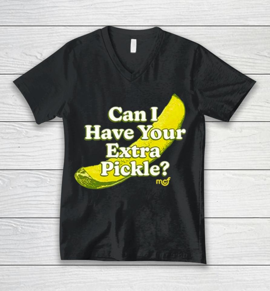 Joe Biden Ask Trump Can I Have Your Pickle Mcf Unisex V-Neck T-Shirt