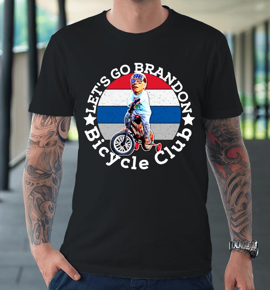 Joe Biden Bicycle Crash Bike Wreck I'm Good Ridin With Biden Premium T-Shirt