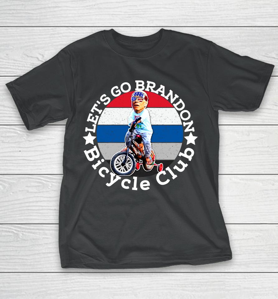 Joe Biden Bicycle Crash Bike Wreck I'm Good Ridin With Biden T-Shirt