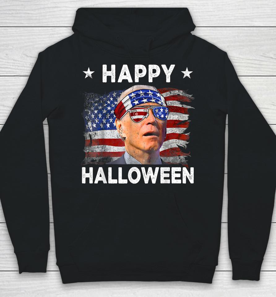 Joe Biden Confused Happy Halloween 4Th Of July Hoodie