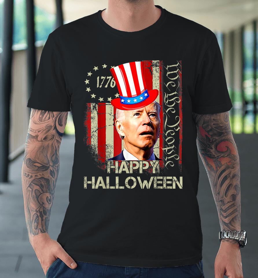 Joe Biden Confused Patriotic Merry Christmas For 4Th Of July Premium T-Shirt