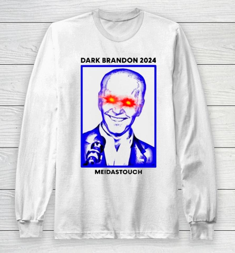 Joe Biden Dark Brandon 2024 Long Sleeve T-Shirt