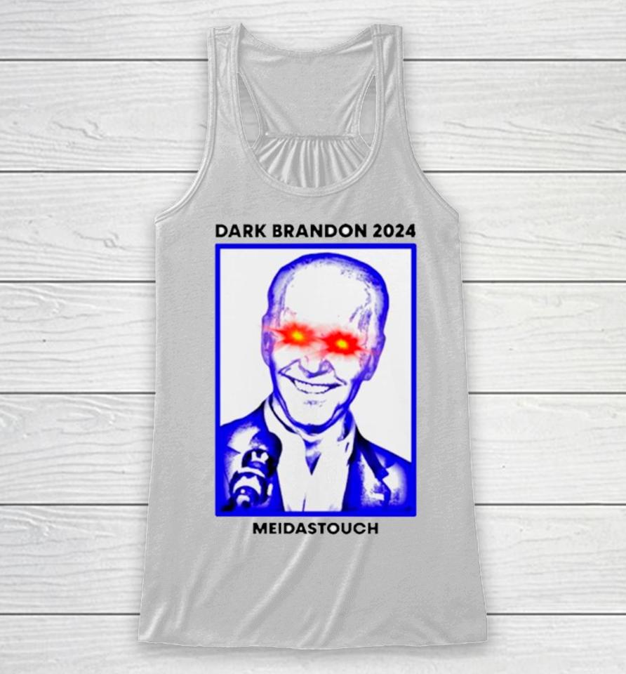 Joe Biden Dark Brandon 2024 Racerback Tank